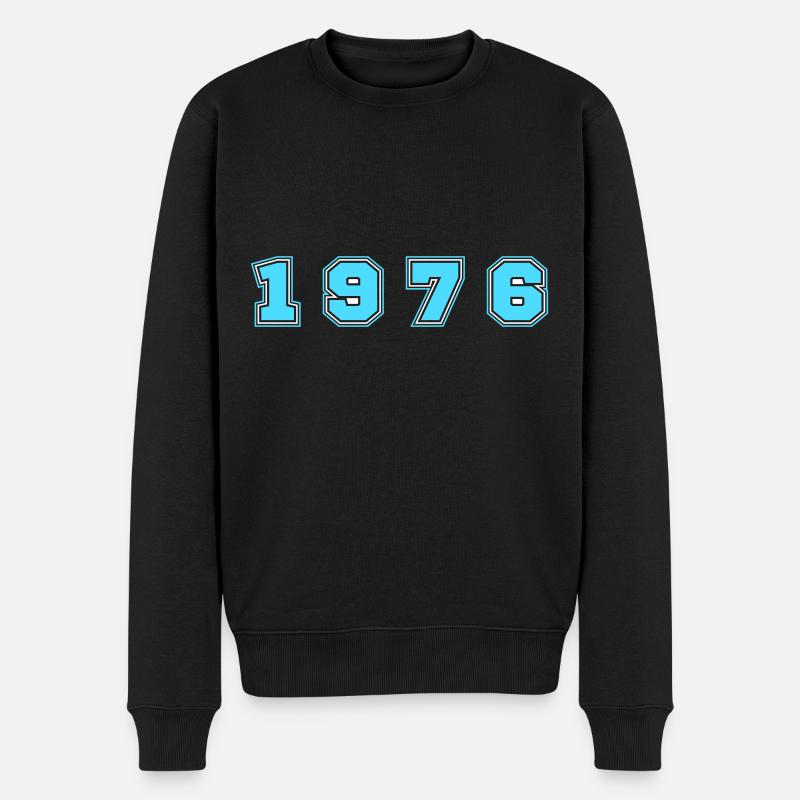 Numéro de l’année 1976 - Pull Premium bio Homme - noir