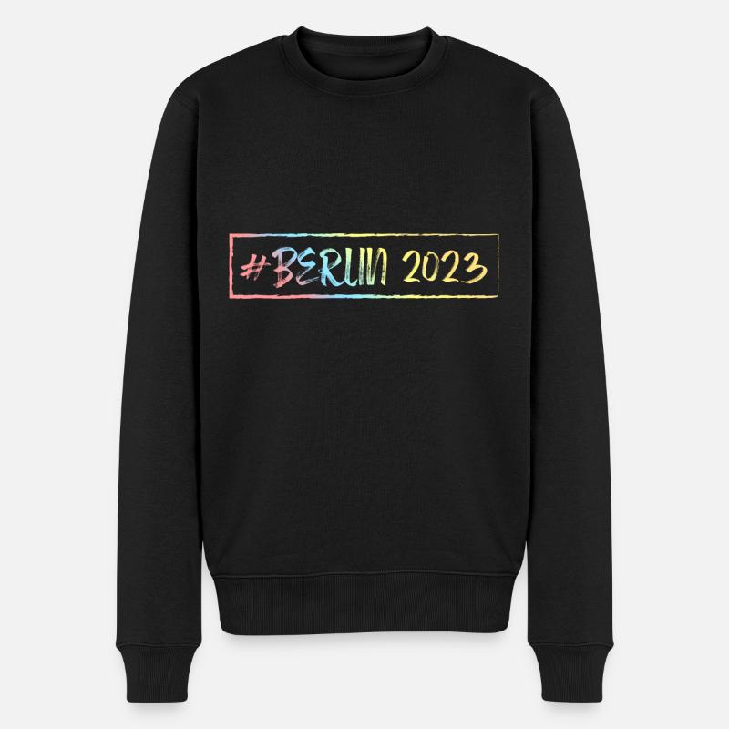 Berlin 2023 - Pull Premium bio Homme - noir