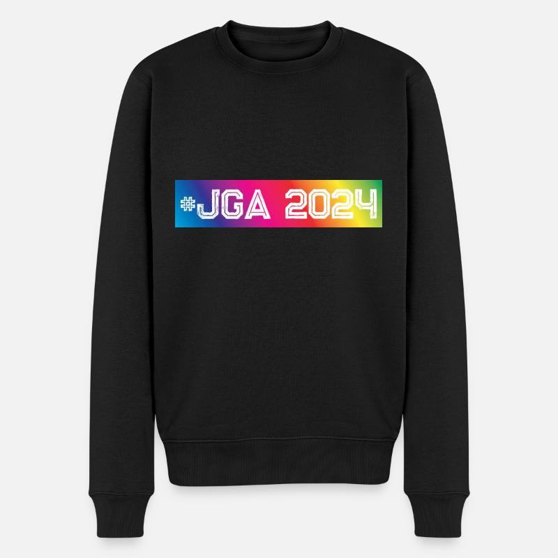 Jga 2024 Bunt - Männer Premium Bio Pullover - Schwarz