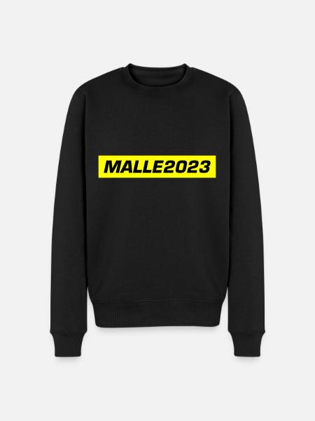Malle 2023 Mallorca - Men's Premium Organic Jumper - black