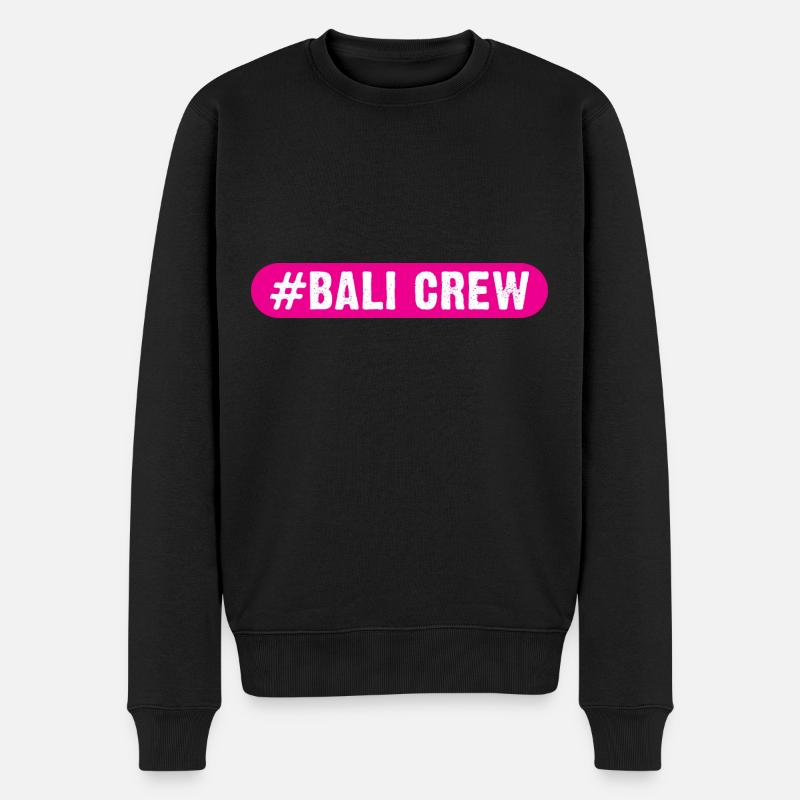 Équipage de Bali - Pull Premium bio Homme - noir