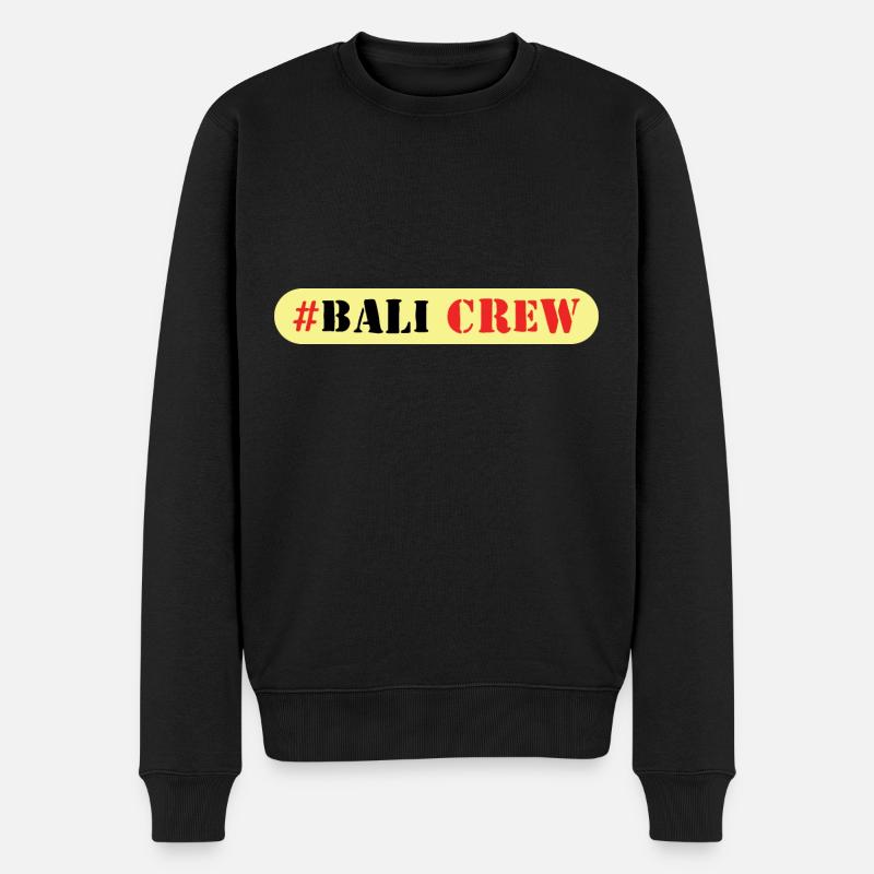 Équipage de Bali - Pull Premium bio Homme - noir