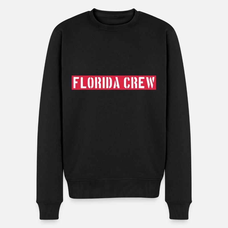 Équipage de Floride - Pull Premium bio Homme - noir