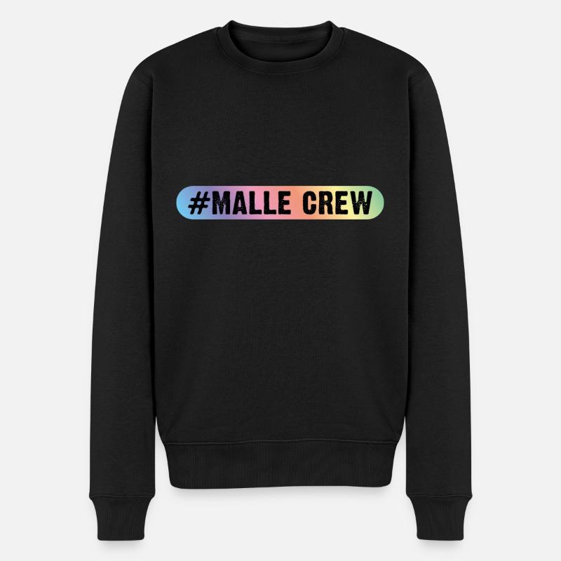Équipage Malle - Pull Premium bio Homme - noir