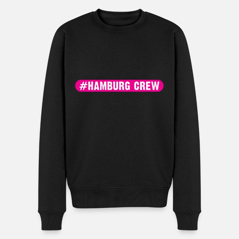 Équipage Hambourg - Pull Premium bio Homme - noir