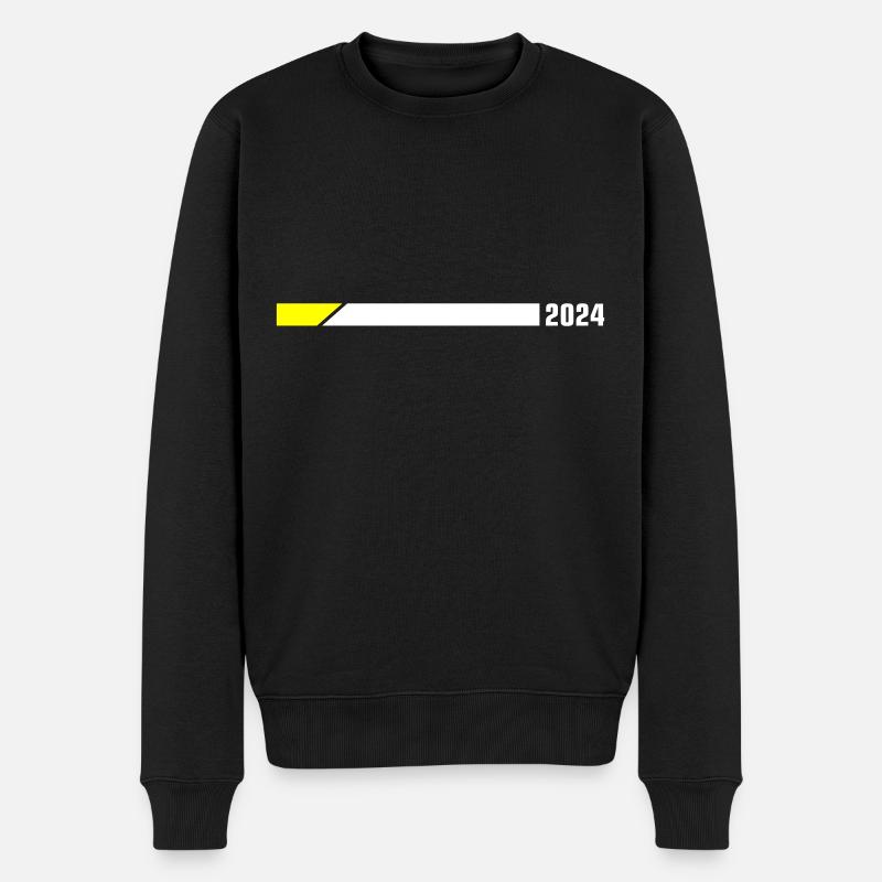 2024 année - Pull Premium bio Homme - noir