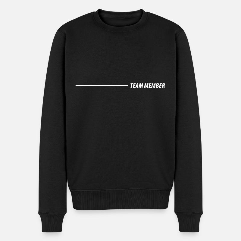 Membres de l’équipe - Pull Premium bio Homme - noir