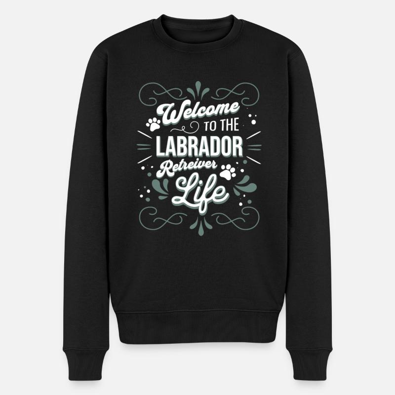 Labrador - Pull Premium bio Homme - noir