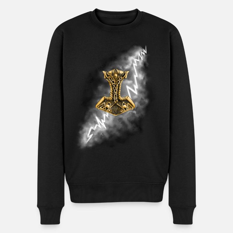 Le marteau de Thor - Pull Premium bio Homme - noir
