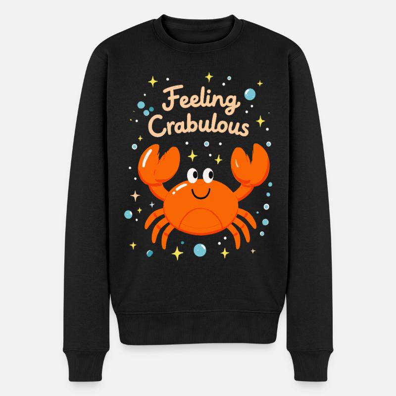 Se sentir crabuleux - Pull Premium bio Homme - noir