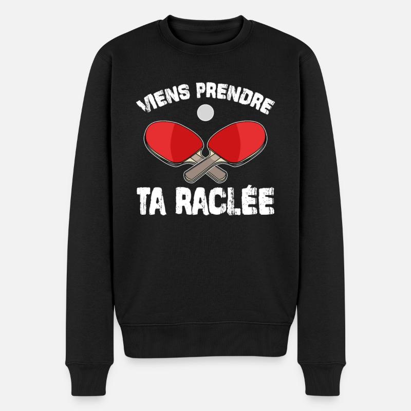 Viens Prendre Ta Raclée - Pull Premium bio Homme - noir