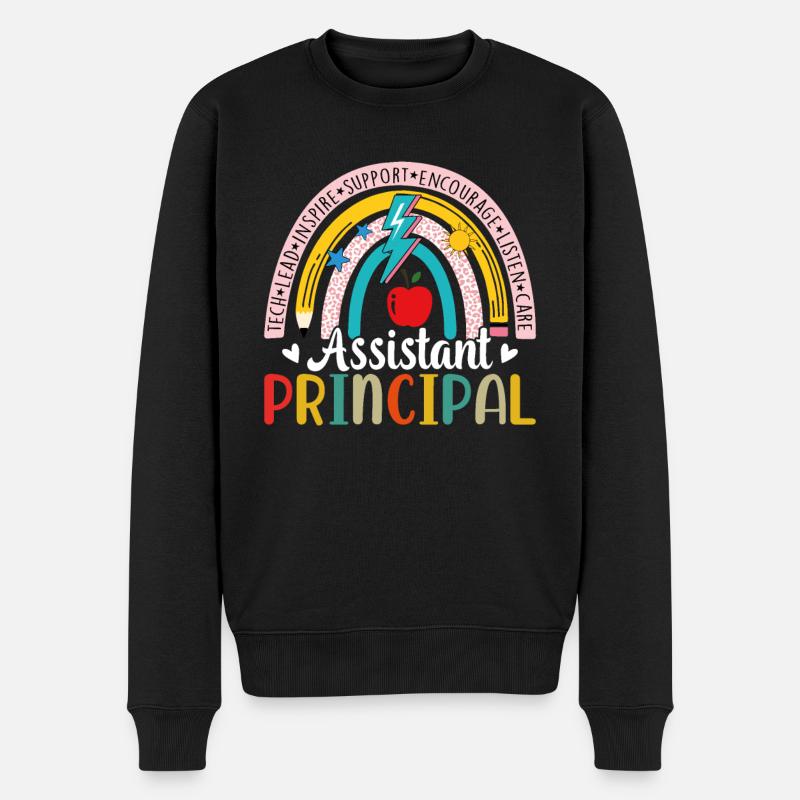 Assistant Principal - Pull Premium bio Homme - noir