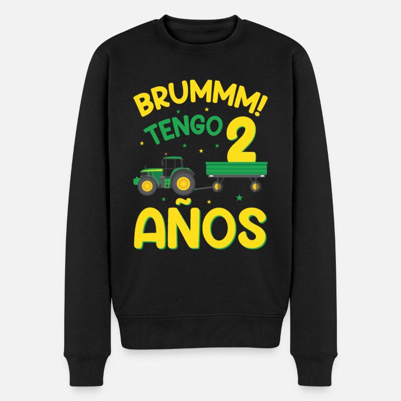 Brummm J'ai 2 ans - Pull Premium bio Homme - noir