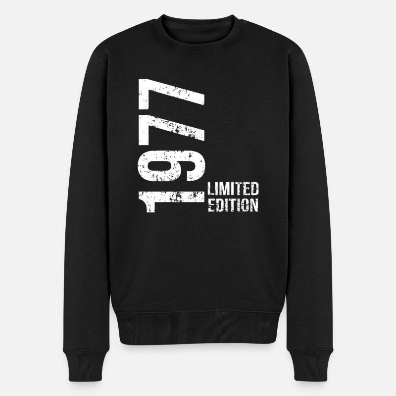 Edition Limitée De 1977 - Pull Premium bio Homme - noir
