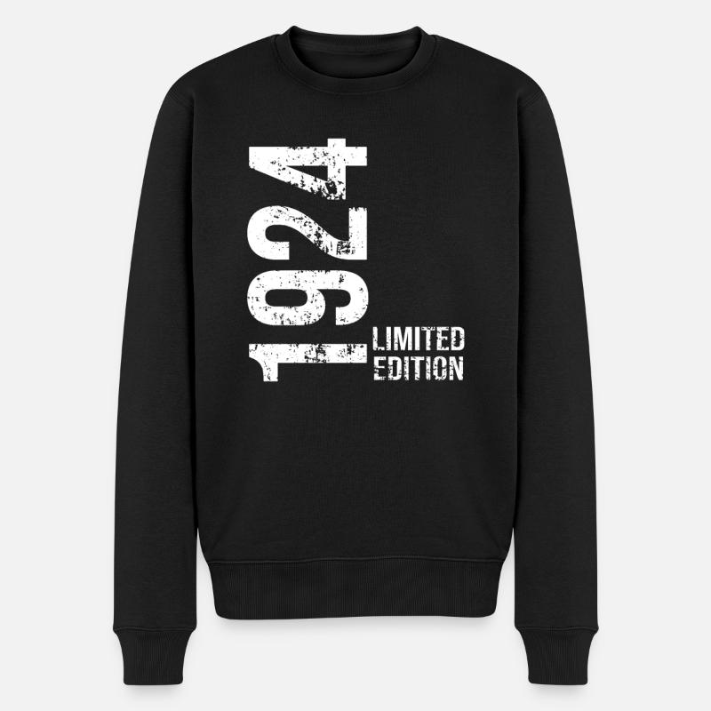 Edition Limitée De 1924 - Pull Premium bio Homme - noir