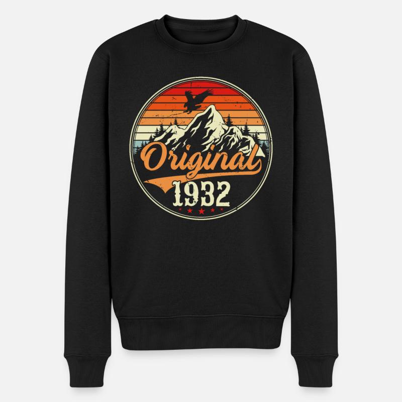 Original 1932 - Pull Premium bio Homme - noir