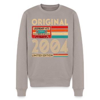 Original Legendary Hits Best of 2004 - Männer Premium Bio Pullover - Taupe - Vorne - Nico (187cm)