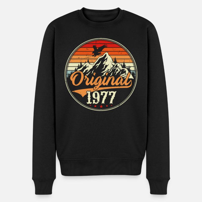 Original 1977 - Pull Premium bio Homme - noir