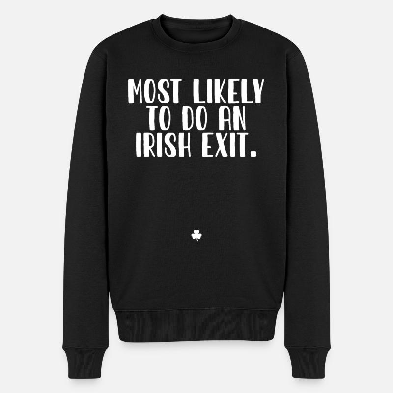 Célébration de la Saint-Patrick - Pull Premium bio Homme - noir