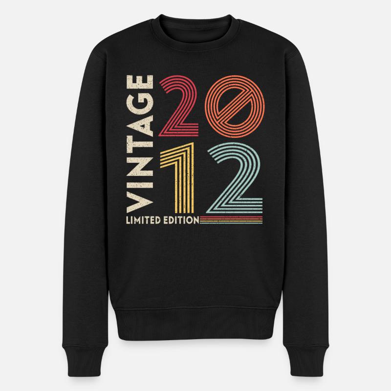 2012 Unique - Pull Premium bio Homme - noir