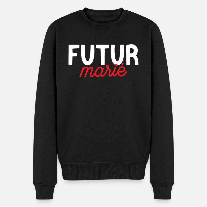 Futur marié - Pull Premium bio Homme - noir