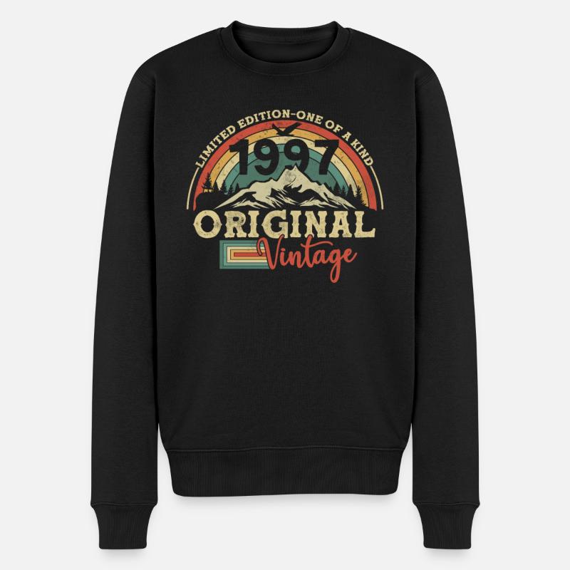 Millésime original 1997 - Pull Premium bio Homme - noir