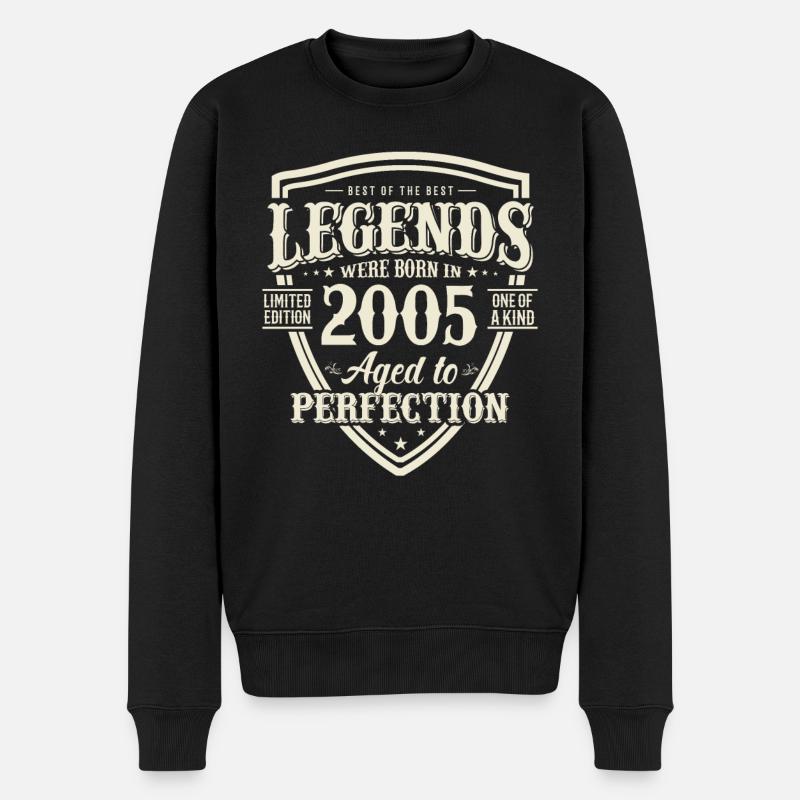 Millésime légendaire 2005 - Pull Premium bio Homme - noir