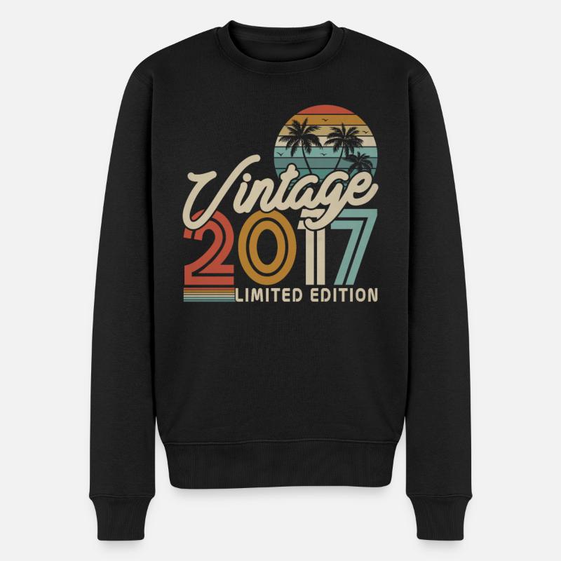 Millésime légendaire 2017 - Pull Premium bio Homme - noir