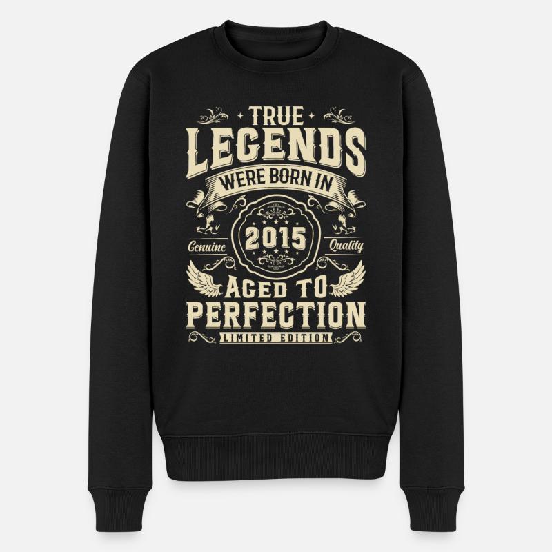 Millésime légendaire 2015 - Pull Premium bio Homme - noir