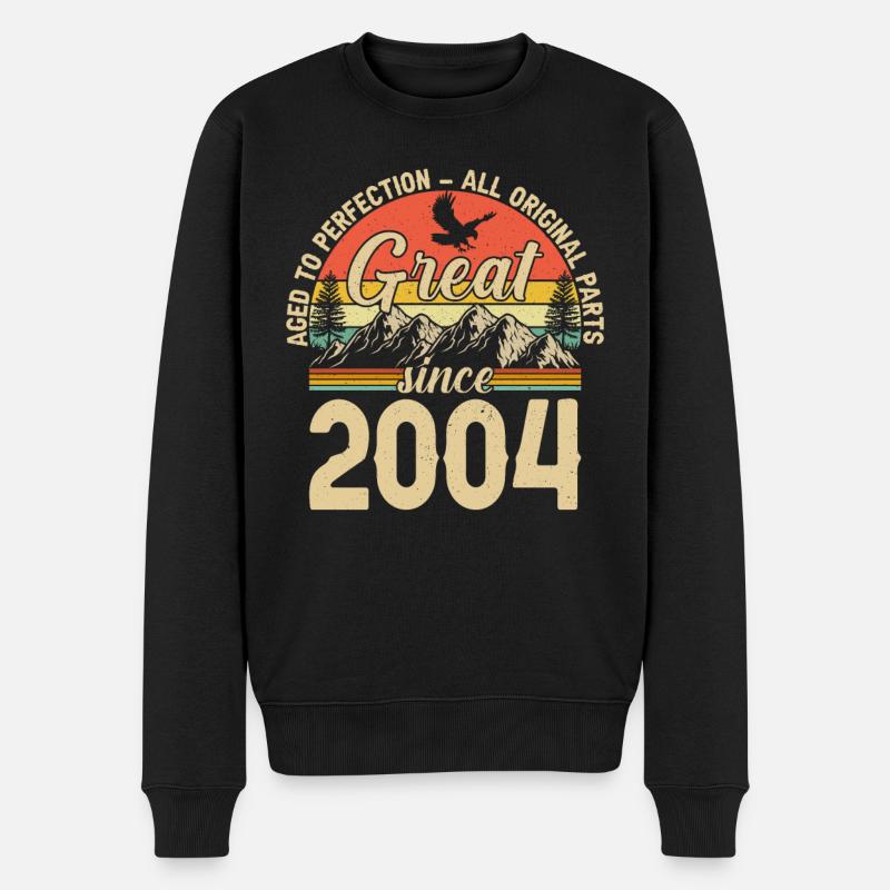 Millésime 2004 - Pull Premium bio Homme - noir