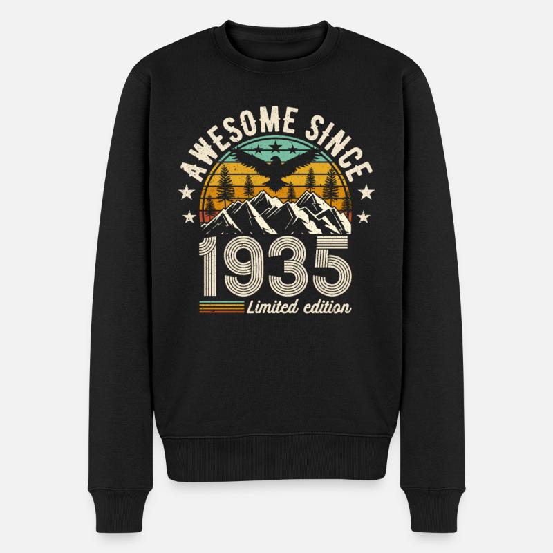 1935 - Une année légendaire - Pull Premium bio Homme - noir