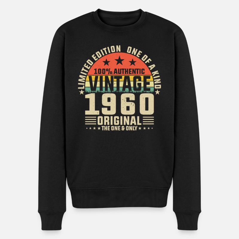 1960 - Un millésime légendaire - Pull Premium bio Homme - noir