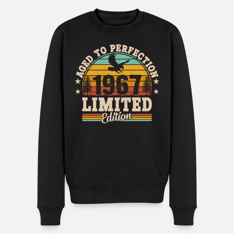 1967 - Une année légendaire - Pull Premium bio Homme - noir