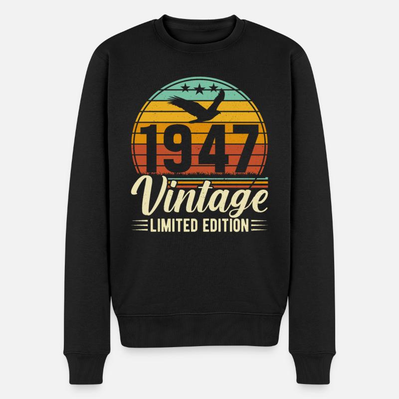 1947 - Un chef-d’œuvre légendaire - Pull Premium bio Homme - noir