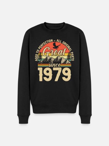 1979 - A legendary year - Men's Premium Organic Jumper - black