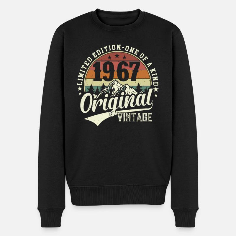 Légendaire 57e anniversaire 1967 - Pull Premium bio Homme - noir
