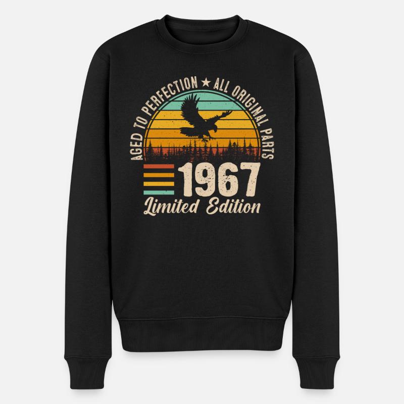 Légendaire 57e anniversaire 1967 - Pull Premium bio Homme - noir