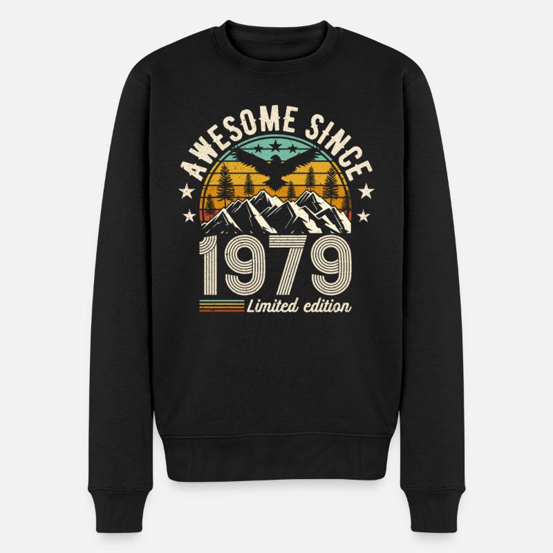 Légendaire 65e anniversaire 1979 - Pull Premium bio Homme - noir