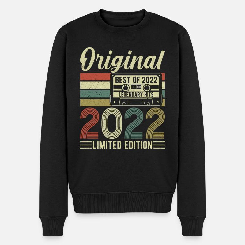 Légendaire 2022 Born - Pull Premium bio Homme - noir