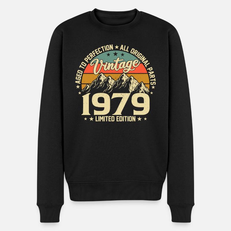 Millésime 1979 Légendes - Pull Premium bio Homme - noir