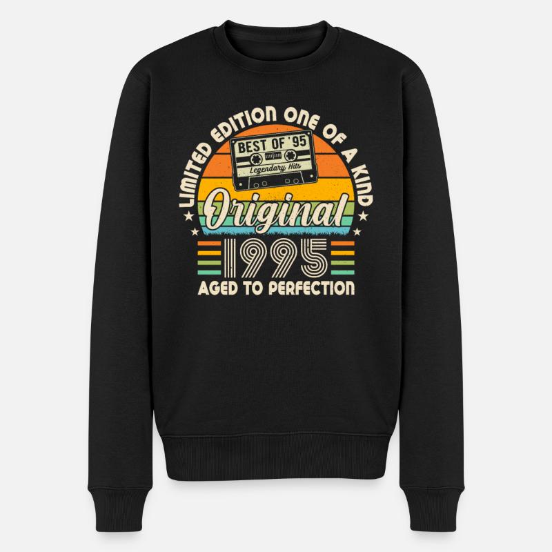 Légendes de '95 - Pull Premium bio Homme - noir