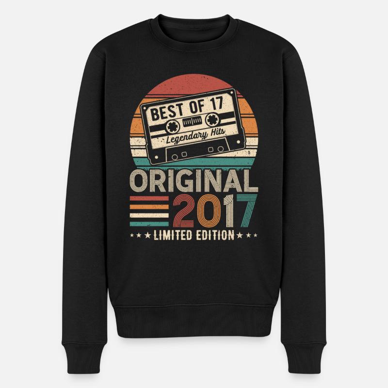 Légendes nées - Pull Premium bio Homme - noir