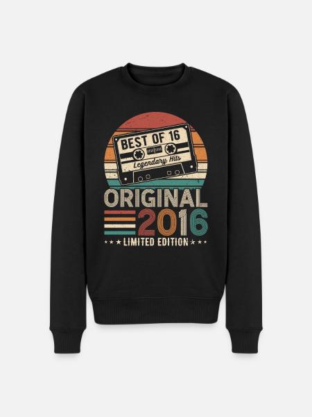 Millésime légendaire 2016 - Pull Premium bio Homme - noir