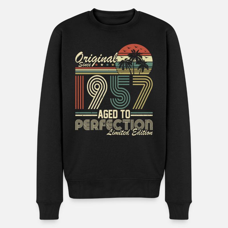 Légende du millésime 1957 - Pull Premium bio Homme - noir