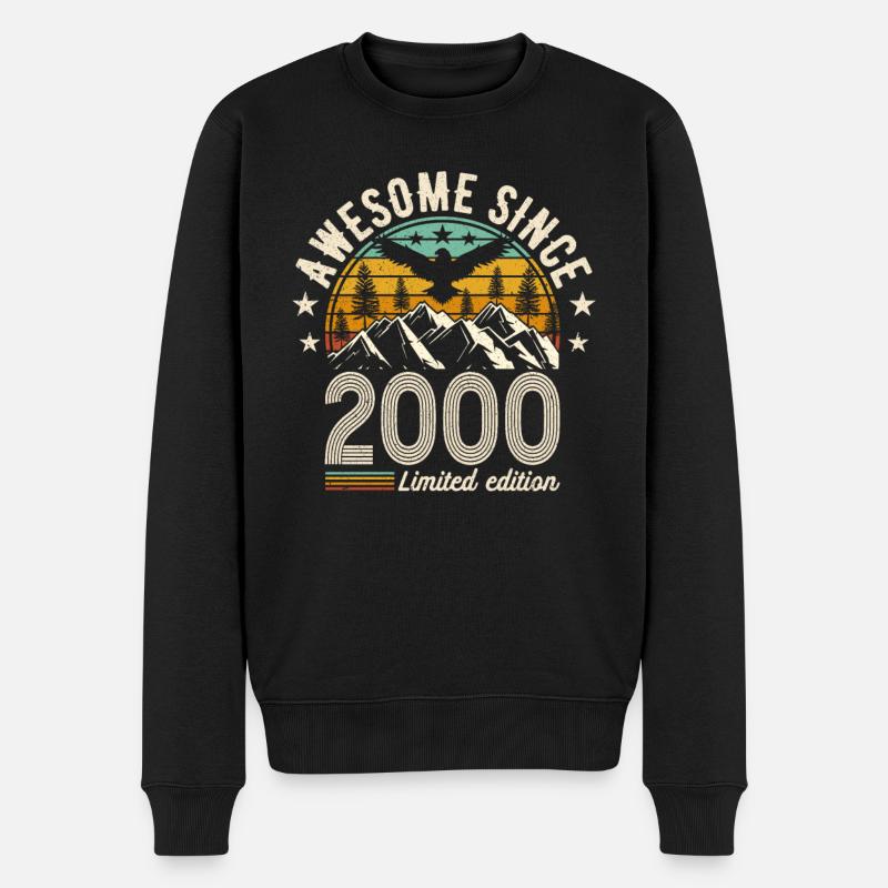 Légende du millésime 2000 - Pull Premium bio Homme - noir