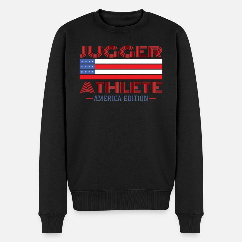 Jugger Drôle - Pull Premium bio Homme - noir