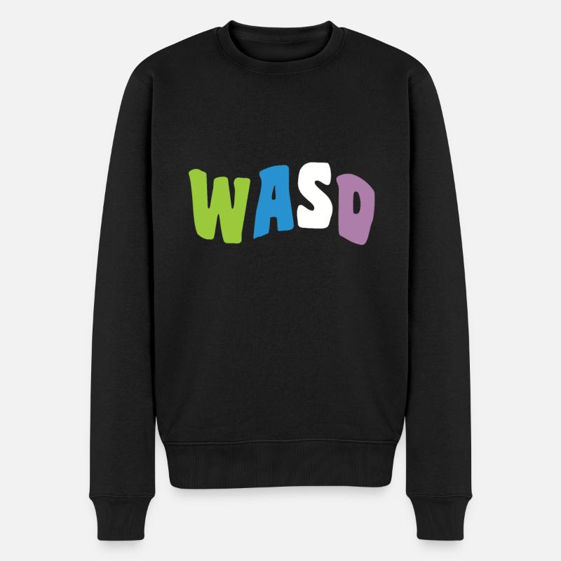 Groovy WASD Gaming - Pull Premium bio Homme - noir