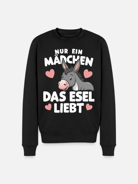 Donkey Donkey Mule Muli - Men's Premium Organic Jumper - black