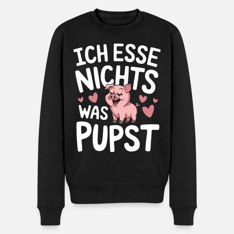 Animal cochon - Pull Premium bio Homme - noir