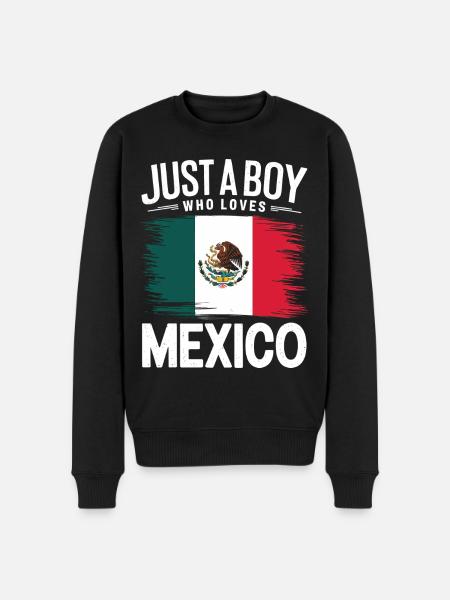 Mexico Mexico Mexican Spanish - Men's Premium Organic Jumper - black
